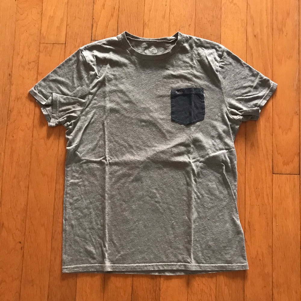 Hollister Slim Fit Pocket T Shirt